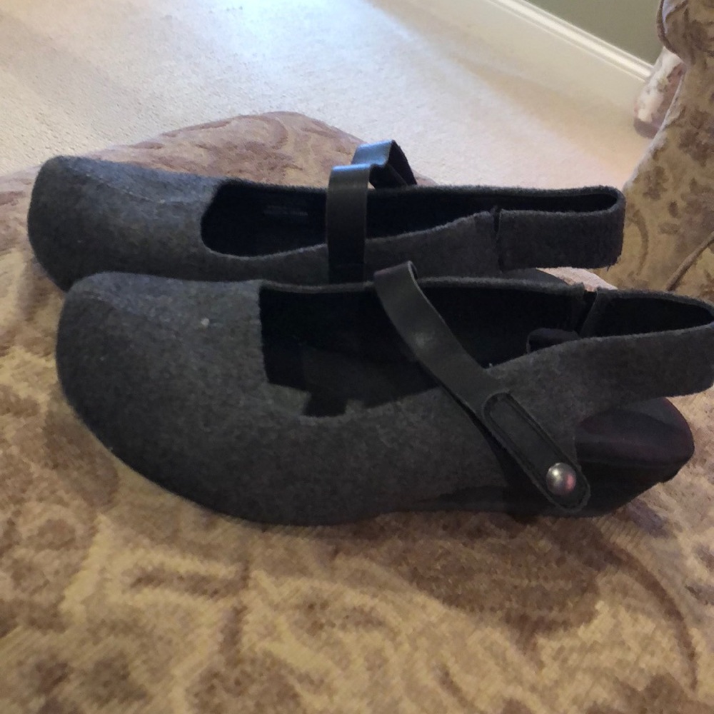 Gray flannel shoes